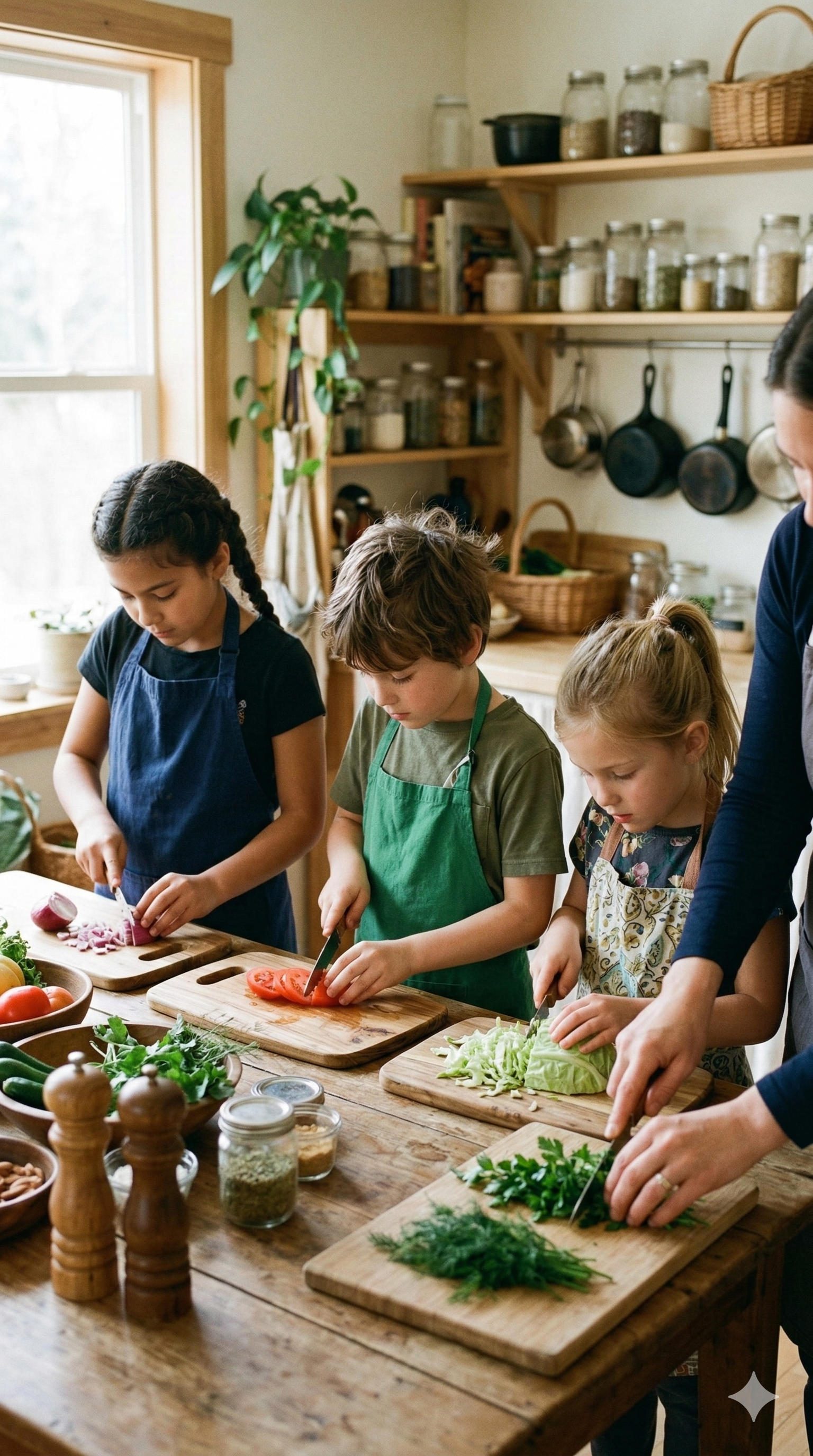 Занятие на кухне